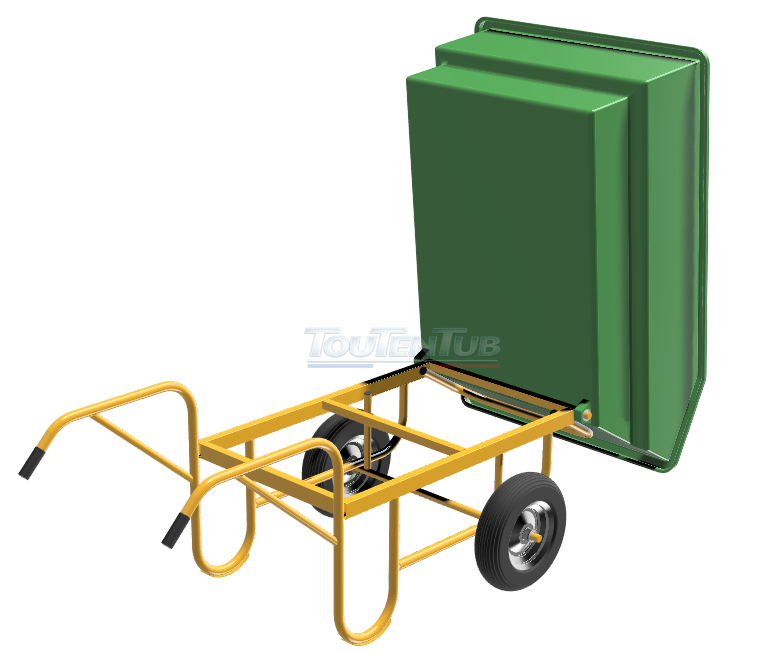 Chariot benne basculante / Brouette à fumier – Image 3
