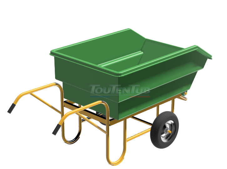 Chariot benne basculante / Brouette à fumier