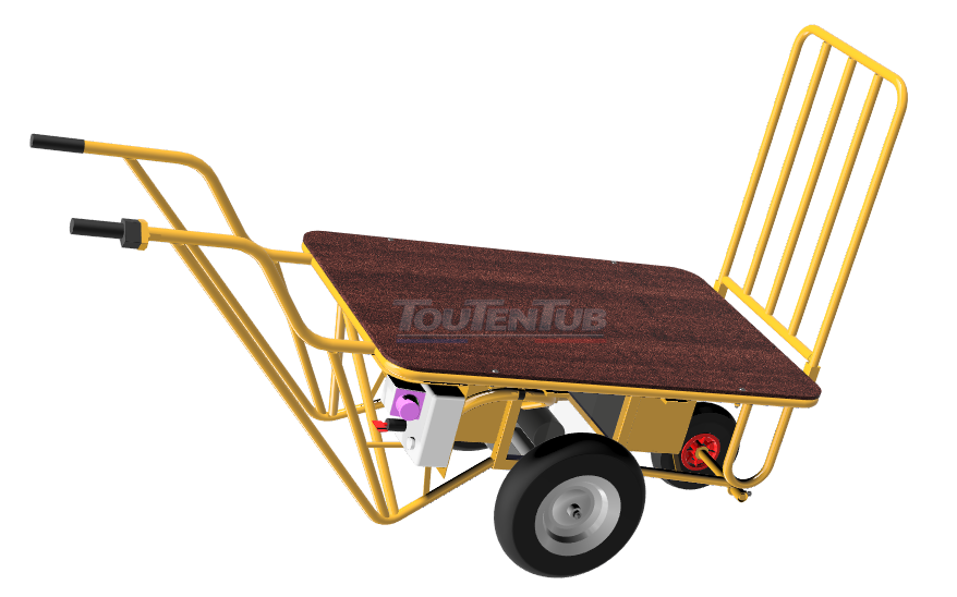 Chariot électrique 2 roues PC – Image 3