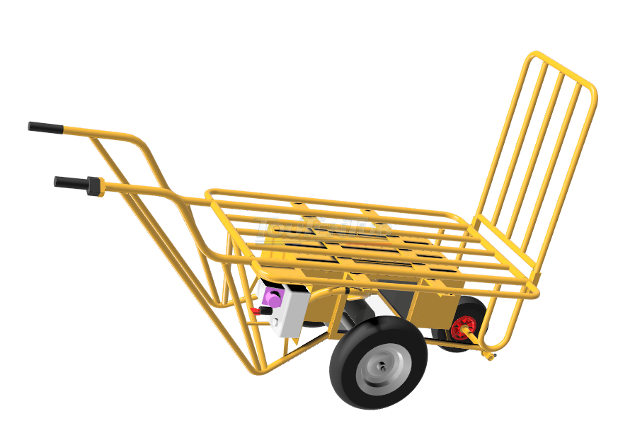 Chariot électrique 2 roues PC