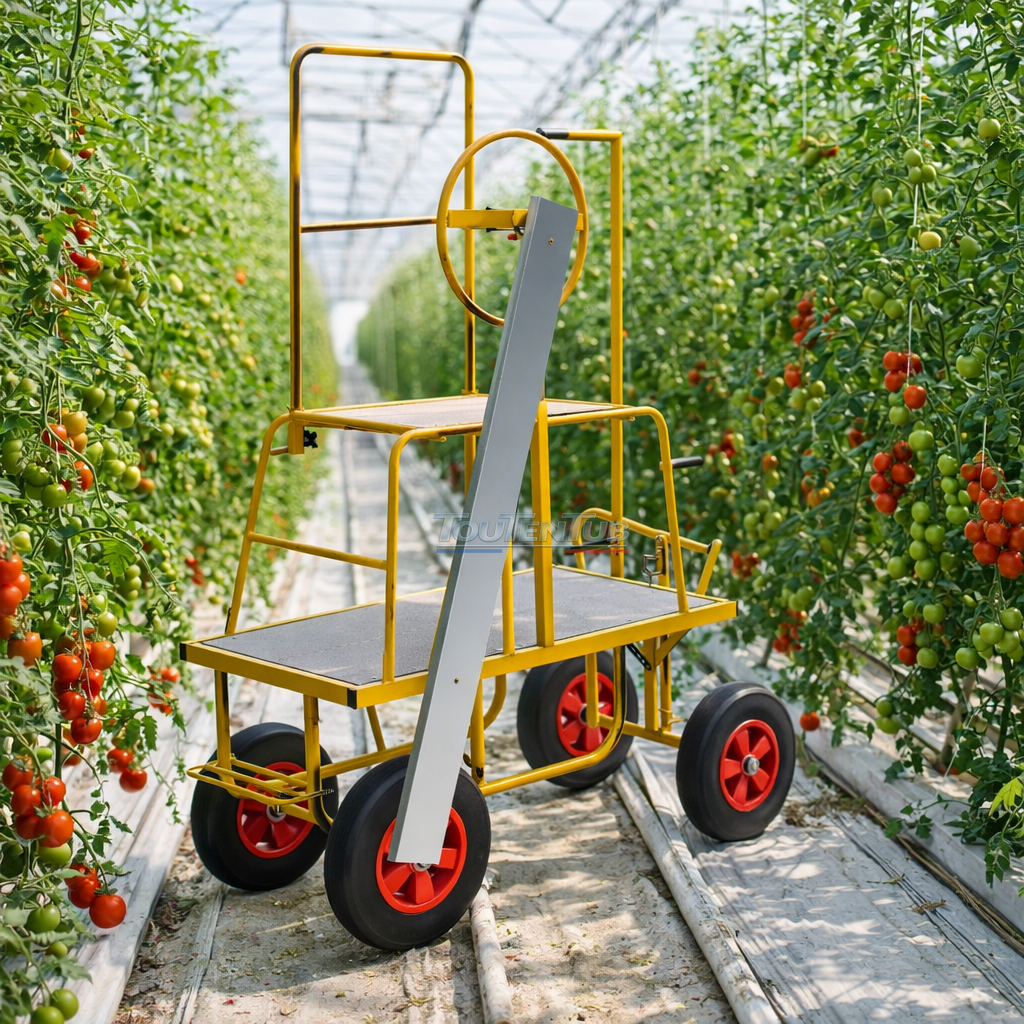 Chariot à volant sur roues – Image 2