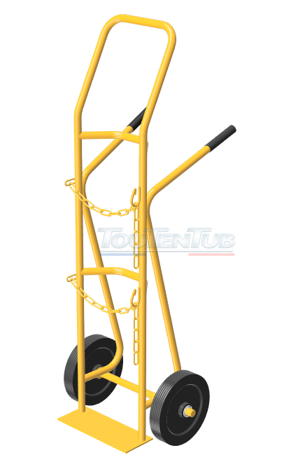 Diable bouteille de gaz roues increvables