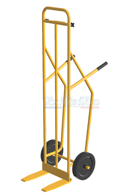 Diable fourches F1 roues increvables