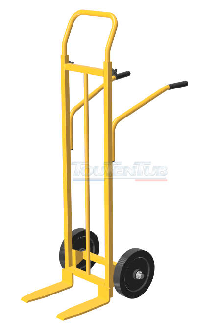 Diable fourches roues increvables