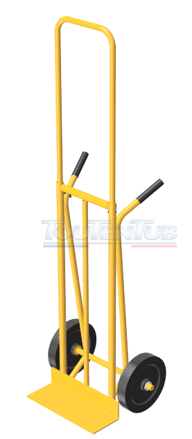 Diable messager palette courte roues increvables