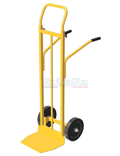 Diable palette roues increvables