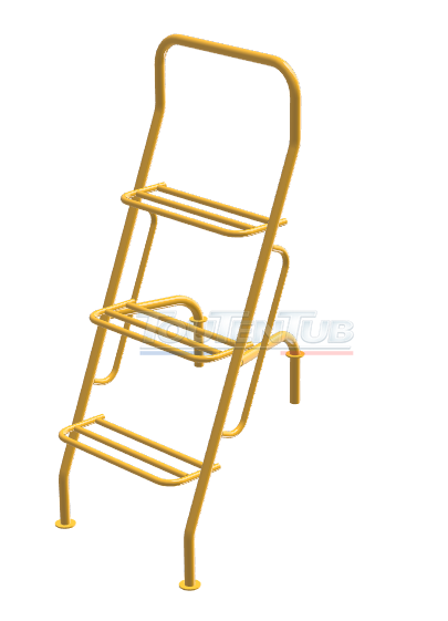 Échelle landau de cueillette - 3 marches