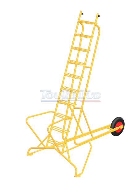 Brouette échelle de cueillette / récolte HI 10 dégagée