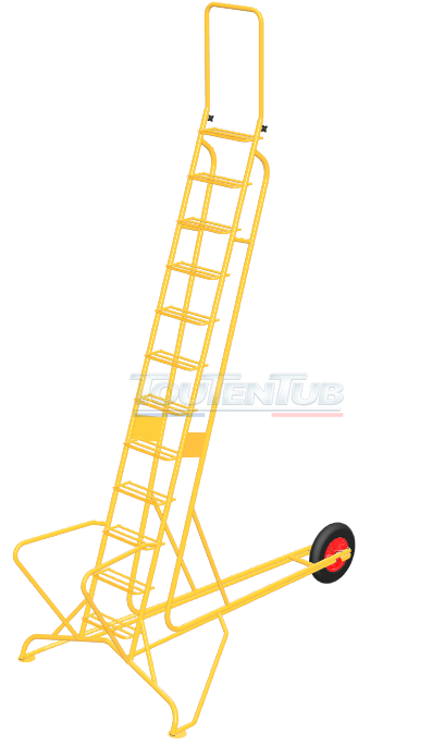 Brouette échelle de cueillette / récolte HI 12 dégagée – Image 3