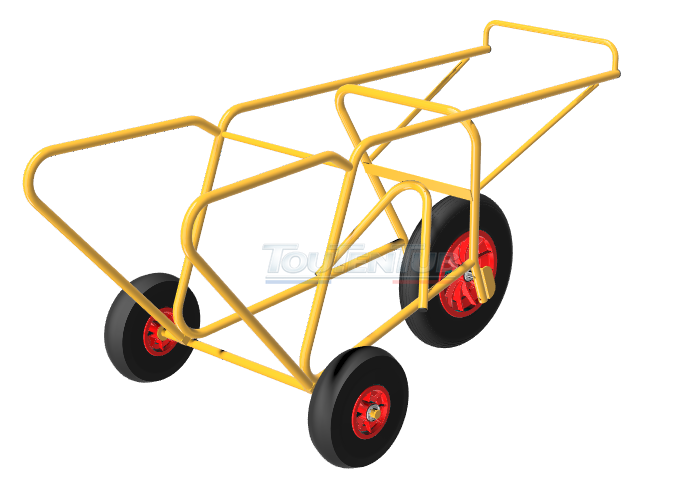 Brouette de récolte fraise HI 2.2 hors sol 3 roues