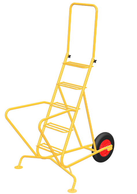 Brouette échelle de cueillette / récolte HI 5 dégagée CONFORME FD – Image 3
