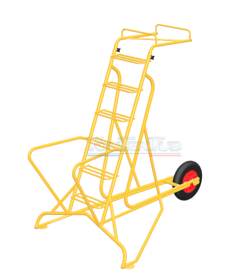 Brouette échelle de cueillette / récolte HI 6 dégagée CONFORME FD – Image 2