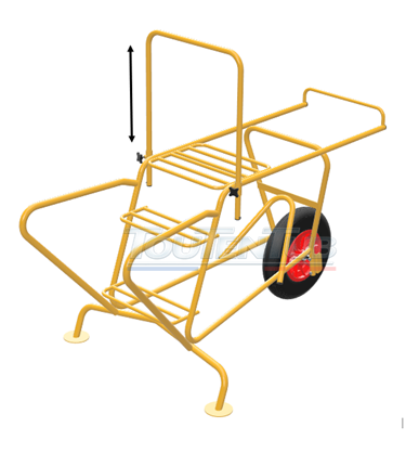 Brouette échelle de cueillette / récolte HI 2.2 CONFORME FD