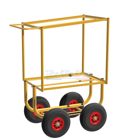 Landau de récolte étage fraise framboise