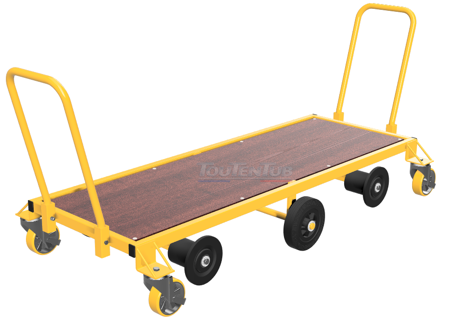 Landau de cueillette sur rails longueur 1600 mm – Image 2