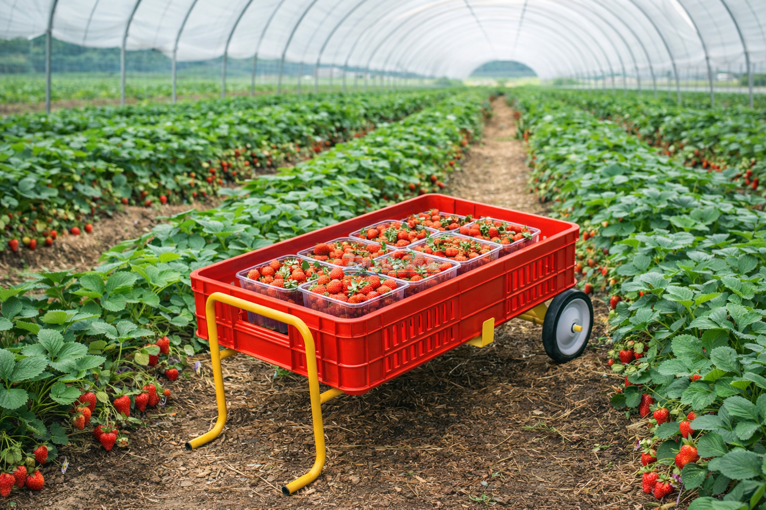 Pousse plateau fraise – Image 3