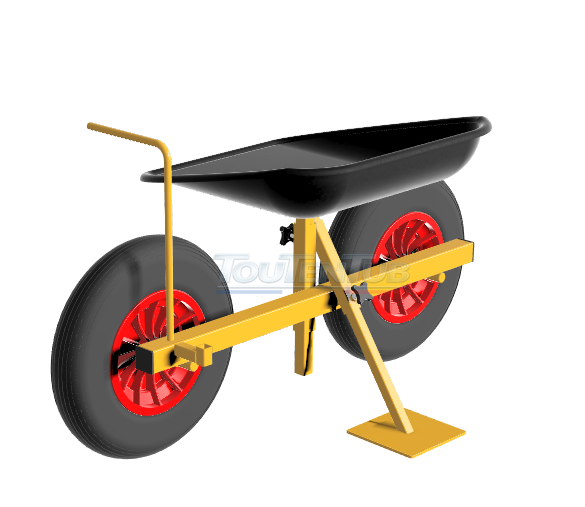 Siège de travail 2 roues spécial vigne