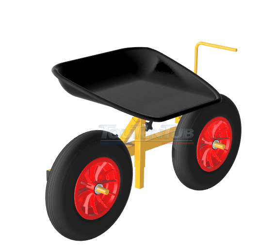 Siège de travail 2 roues spécial vigne – Image 3