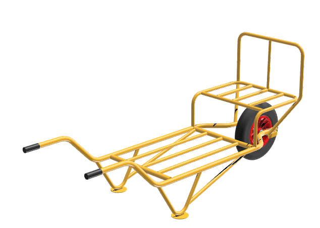 Brouette de récolte vigneronne