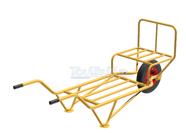 Brouette de récolte vigneronne