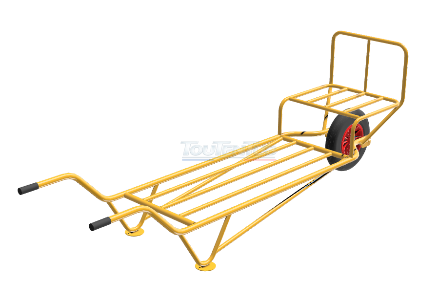 Brouette de récolte vigneronne Savoie