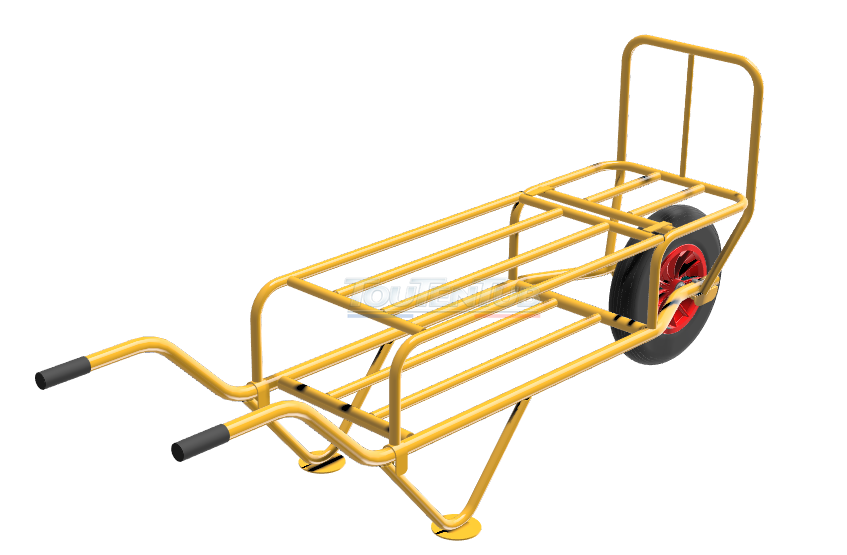 Brouette vigneronne serre avec réhausse