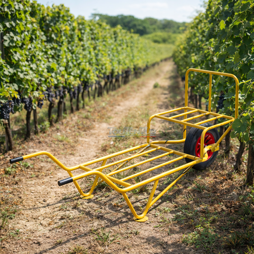 Brouette de récolte vigneronne – Image 2