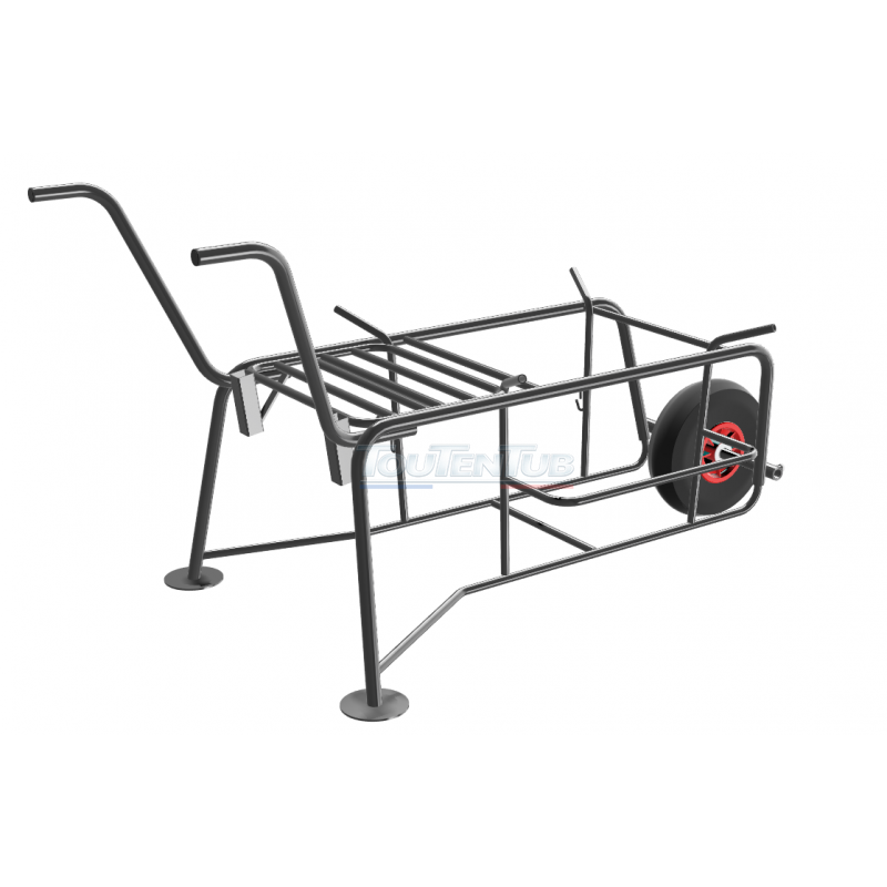 Brouette parapluie de récolte d'olives filet Pélican* – Image 4