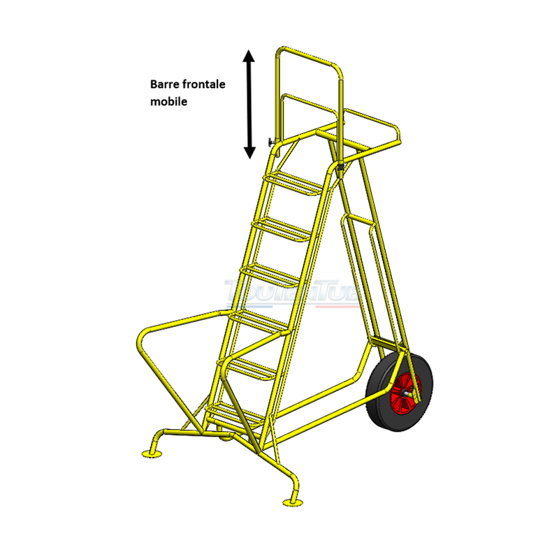 Brouette échelle hirondelle HI 6 pliante CONFORME FD