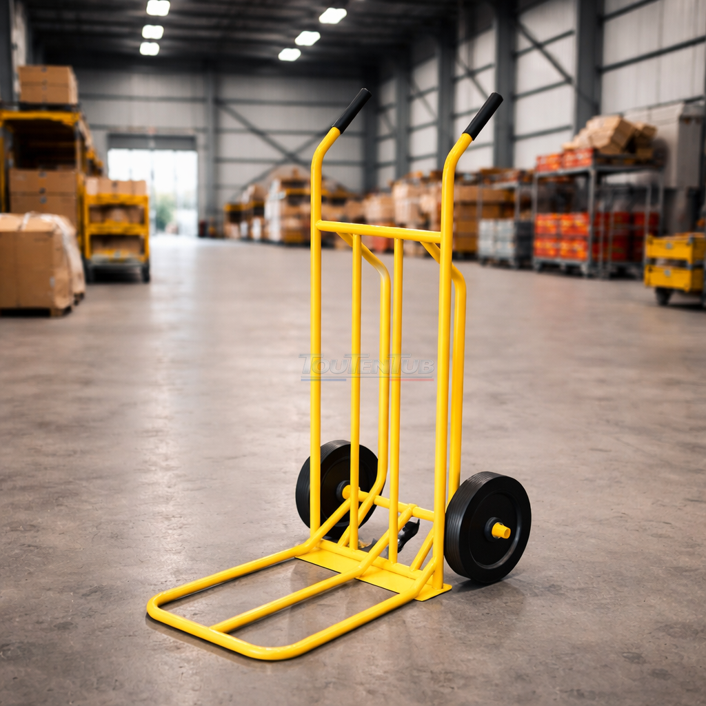 Diable à bavette repliable roues increvables – Image 2