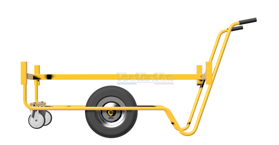 Chariot 2 roues Roll à fleurs – Image 3