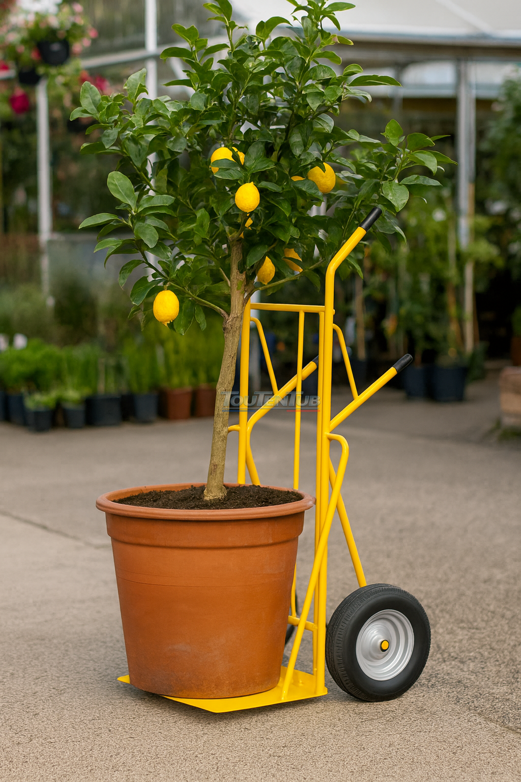 Diable horticole grande capacité – Image 2