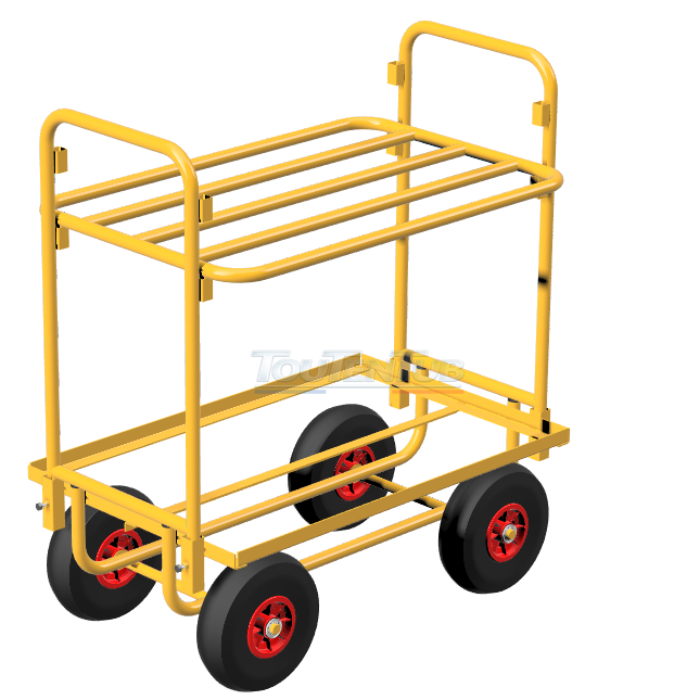 Landau de cueillette fraise hors sol réglable