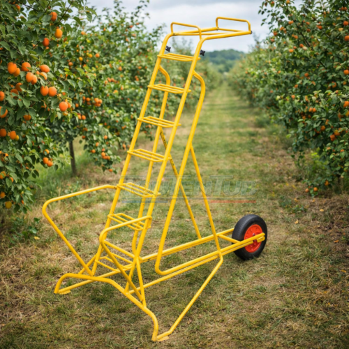 Brouettes échelles de récolte - Dégagées